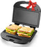 Aigostar Sandwich Maker with Non-stick Deep Grid Surface for Egg, Ham, and Steaks, Compact Electric Grill