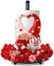Valentines Day Paper Towel Holder with Red Gnomes Couple Decorations for Home,