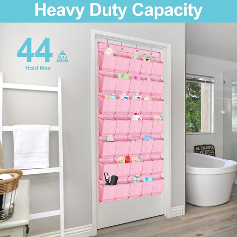 35 Closet, homyfort Pockets Over the Door Shoe Organizer, Hanging Door Shoe Rack for Large Shoe Storage Holder