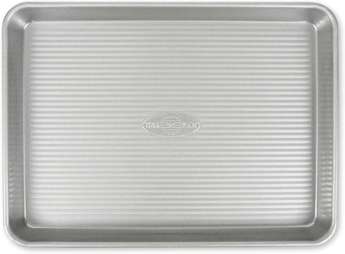 USA Pan Bakeware Nonstick Quarter Sheet Pan; Aluminized Steel Baking Sheet