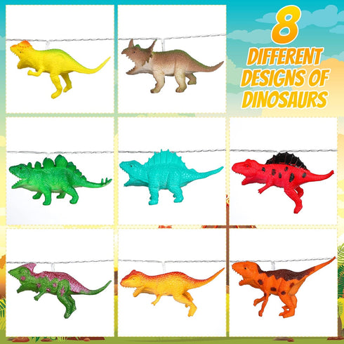 30 16.4 Riakrum LED FT Dinosaur String Lights for Boys Room Battery Operated Dinosaur Lights String Dino Light for Boys