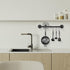 Industrial Pipe Towel Bar, Rustic Iron Decor Bathroom Hardware Heavy Duty Wall Mounted Bath Towel Rack Holder (18 Inch)