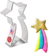 Shooting Star Cookie Cutter - 4", Made in USA by Ann Clark