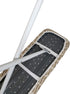 HOMZ Premium Standard Width Ironing Board Cover and Pad, Taupe/Brown/White Pattern