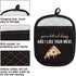 Pizza Lover Gift, Funny Oven Pot Holder with Pocket, You’re Hot and Cheesy and I Like Your Meat