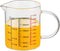Glass Measuring Cup with Insulated Handle and V-Shaped Spout, High Borosilicate Glass, Easy to Read, 250 ML (8 Oz)