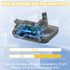 V10 Adapter for Dewalt 20V Lithium Battery, Convert to Dyson V10 SV12 Cordless Stick Vacuum Cleaner