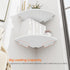 12 Set 2 Homode Corner Wall Shelf, in Wide Rounded Corner Shelf Floating, of Wooden Hanging Corner Shelves with Wire