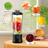 Portable Blender, Personal Blender for Shakes & Smoothies with 20 Oz Travel Cup, USB Rechargeable (Black)