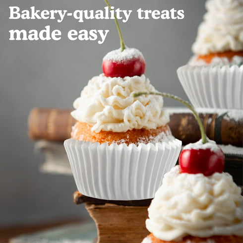 Regency Wraps Mini Size Baking Cups, 72 Pack, Greaseproof Cupcake Muffin Liners