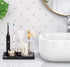 Luxspire 8 x 4 inch Bathroom Vanity Tray, Resin Dresser Jewelry Ring Dish for Kitchen Sink Countertop Organization