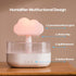 7 Rain Cloud Humidifier Water Drip, Mushroom Rain Lamp Waterfall, Aromatherapy Essential Oil Rain Diffuser, Raining