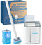 WizardFlush Toilet Brush - Disposable Toilet Bowl-Cleaner for Bathroom - Scrub Brush