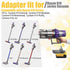 Dyson V10 Battery Adapter Replacement, Upgrade for Dewalt 20V Battery, Works with V10 SV12 Series Vacuum Cleaner