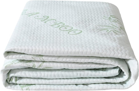 Full Size Mattress Protector, 100% Waterproof Cooling and Breathable Mattress Cover, Deep Pocket 8"-21"