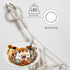 YKBU Hammock (Cream,49" Stuffy Animal Net for Stuffed Animals Storage Macrame Stuffed Animal Toy Display Plush Toy