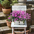 8 Bundles Artificial Flowers, UV Resistant Fake Greenery Faux Plastic Plants for Indoor Outdoor Home Garden Kitchen