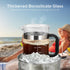 51oz 304 4 QUQIYSO French Press Coffee Maker Stainless Steel French Press with Filter, Heat Resistant Durable, Easy