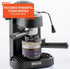 IMUSA USA GAU-18202 4 Cup Espresso/Cappuccino Maker, 120 Volts, Black