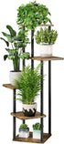 AZERPIAN Plant Stand 5 Tier Indoor Metal Flower Shelf for Multiple Plants