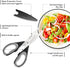 iBayam 8.5" Kitchen Scissors with Sheath, Black Kitchen Accessories, Household Appliances Home Essentials, Kitchen Gadgets Utensils, House Décor, Cooking Scissors, All Purpose kitchen Shears by iBayam