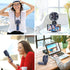 Personal Fan, Portable Hanging Neck Fan, 4000mAh USB-C Rechargeable, 5-Speed Modes, Max 16H Run Time (Blue)