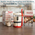 Sourdough Starter Kit - 38oz with Cookbook, Measuring Cup, Spatula, Thermometer, Date Marked Feeding Band, Glass Jar