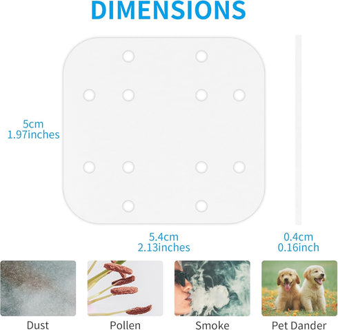 LV600HH LV600S Humidifiers Replacement Descaling Pad, 10 Pack Mineral Absorption Pad Compatible with LEVOIT