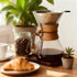 34oz Set (10 Cup/34 oz) Pour Over Coffee Maker with Filter Subjectthree Glass Coffee Carafe Dripper Pourover