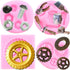 Mujiang Hand Tools Silicone Molds, Construction Tools Fondant Mold Set of 4 for Cake Decorating and Cupcake Toppers