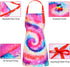 Adjustable Kitchen Cooking Chef Apron for Kid Girls Boys, with Pocket for Cooking, Baking, Art, Painting, Gardening,
