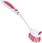 Dish Brush with Handle Vegetable Brush Double Sided Cleaning Brush Scrubber Non