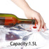 Zonon 6 Pieces Wine Purse Refill Bags - Reusable Refillable Storage Pouch for Wine Cools, Holders, Carriers (1.5 L)