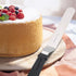 3 Metal Cake Offset Spatulas, 6, 8 & 10 Inch Frosting Angled Icing Spatula for Decorating