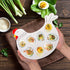 2 Pack 8-Cup Countertop Hedume Deviled Egg Platter Tray, Ceramic Hen Modelling Egg Dish, Easter Egg Tray, Deviled Egg