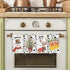 Hanamiya Na 4 Pcs Christmas Kitchen Towels, Merry Christmas Tree Reindeer Tea Hand Towel, Microfiber Dish Cloths