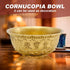 Feng Shui Treasure Basin Wealth Prosperity Bowl, Mini Brass Cornucopia Bowl for Good Luck Table Centerpieces