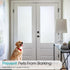 Coavas Window Privacy Film, Frosted Glass Window Clings, Decorative Bathroom Door Window Coverings