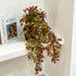 Artificial Hanging Vine - Faux Ivy Leaves Outdoor Fake Plants, 4 pcs Luxuriant Wall Hang Garland for Garden Party Decor