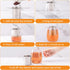 Evmliy Stainless Steel Tea Infuser, Long-Handled Tea Strainers for Loose Tea, Tea Diffuser for Herbs Spices