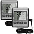 2 PCS Fridge Refrigerator Thermometer, Digital Thermometer with Big LCD, Max/Min Temperature Records
