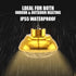 400 Large Heat Lamp for Chickens Coop, Watt Chicken Coop Heater, Two-Stage Temperature Heat Lamp for Chicks, Carbon