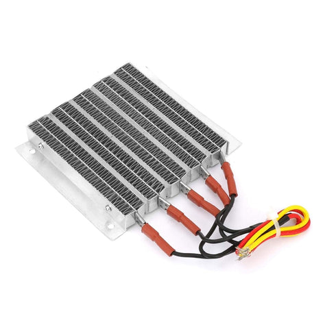 Jeanoko High Heat Conversion Rate Ripple PTC Heating Ripple Heater Constant Temperature Heating 1000W Power for Wax Melter Heater(48V 1000W)
