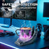 LZ-WLKJ Set 3 Settings 8H Devil's Hand Heating Mug Warmer & Mug - Temp & Timer, Coffee Cup Warmer Plate for Desk Auto