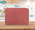 GeeRic Microfiber Dish Drying Mat, Super Absorbent Kitchen Dish Drying Pad, Reversible for Countertop, 15*20 inch Red