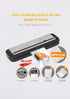 MEGAWISE Updated Model B Food Vacuum Sealer with Built-in Cutter for Fresh Saver of All Food Types