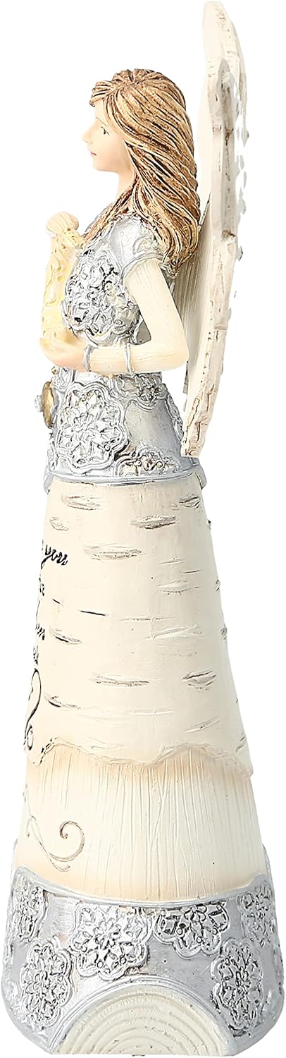 Pavilion 6 Inch Collectible Angel Figurine, Love You to The Moon & Back
