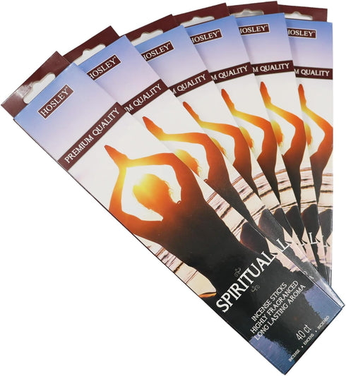 Hosley Spiritual Fragrance Incense Stick Infused with Essential Oils for Long-Lasting Aromatherapy Bliss, Pack of 240