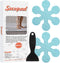 Secopad Bathtub Stickers Non-Slip, 24 PCS Safety Shower Treads Adhesive Appliques with
