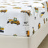 3-Piece Set Twin Size Bed Sheet by Coukouchyi, Soft & Breathable Kids Fitted & Flat Sheet for Boys with Deep Pocket